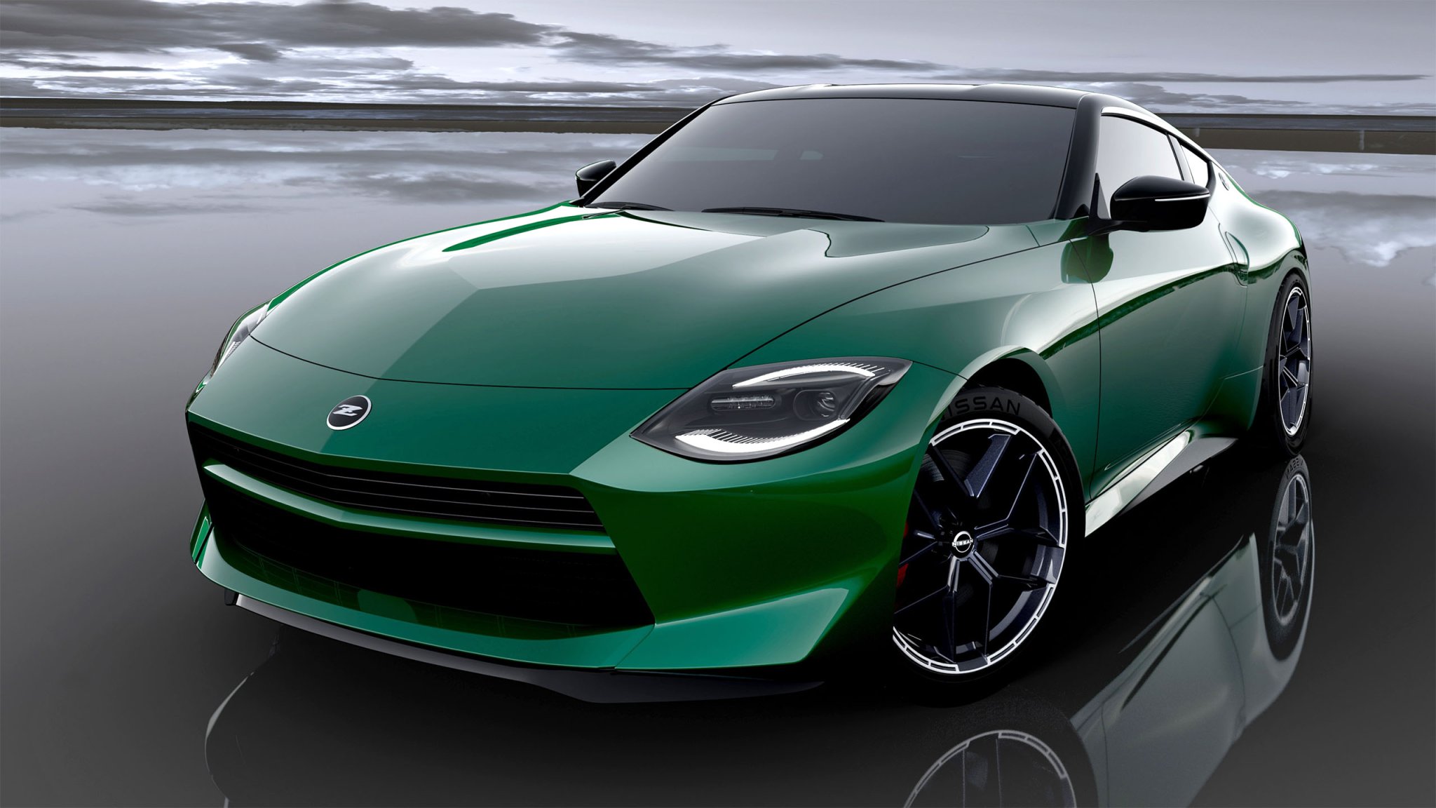 2027 Nissan Z in green