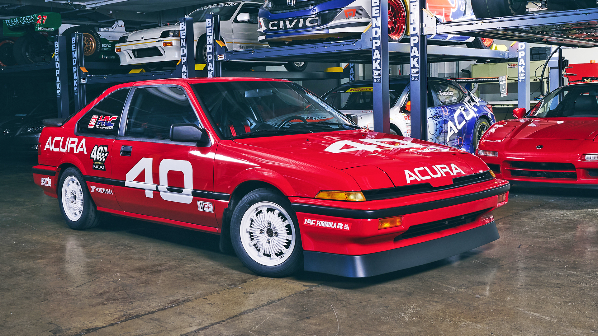 Acura Built a 1986 Integra Race Car for Its 40th Birthday and It's Just ...
