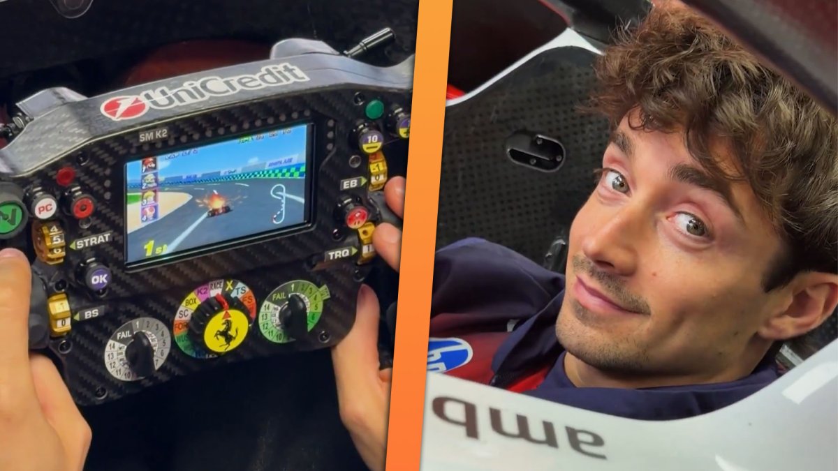 Charles Leclerc Said New F1 Cars Are Like Mario Kart, So Ferrari Did the Only Right Thing