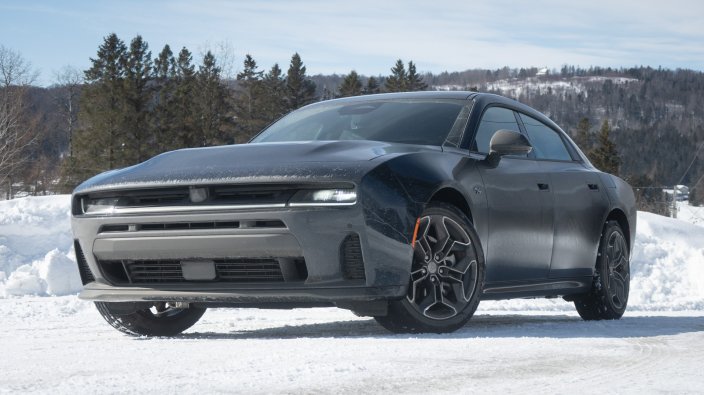 2026 Dodge Charger R/T in snow.