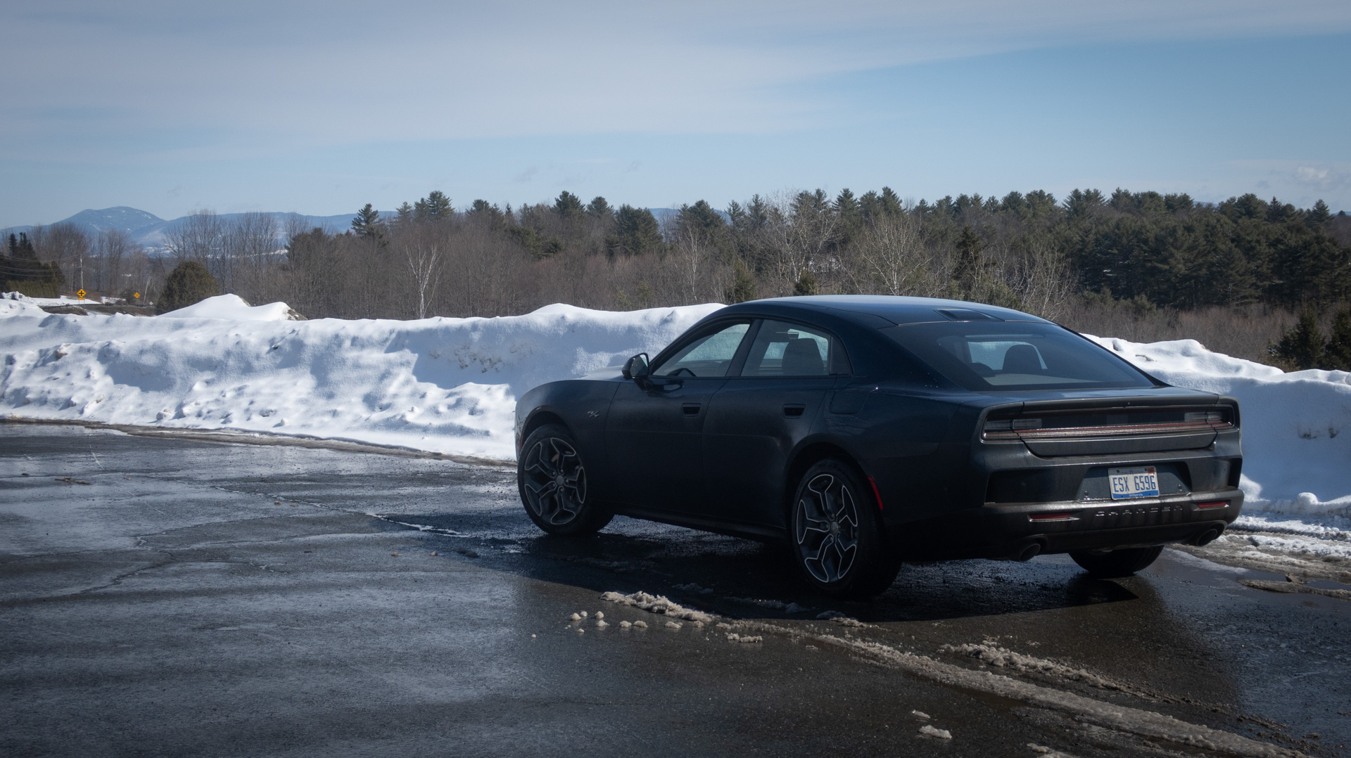 2026 Dodge Charger R/T in snow.