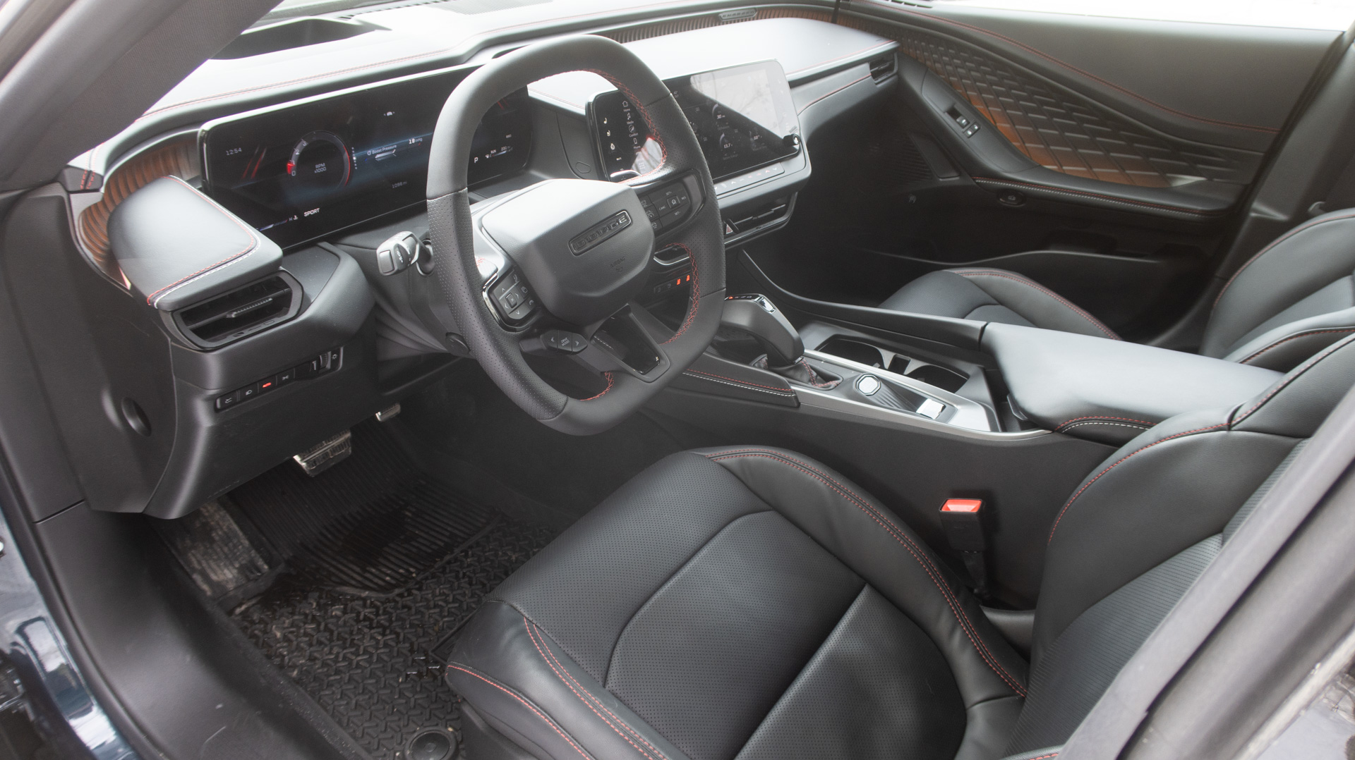 2026 Dodge Charger R/T interior.
