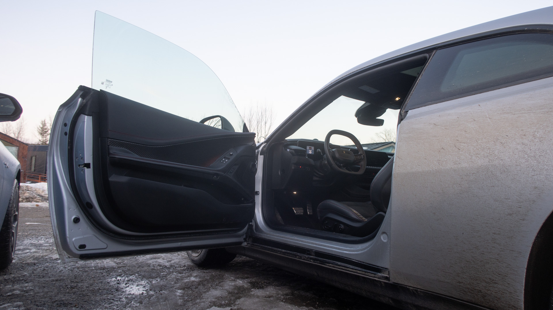 2026 Dodge Charger coupe versus sedan door size.