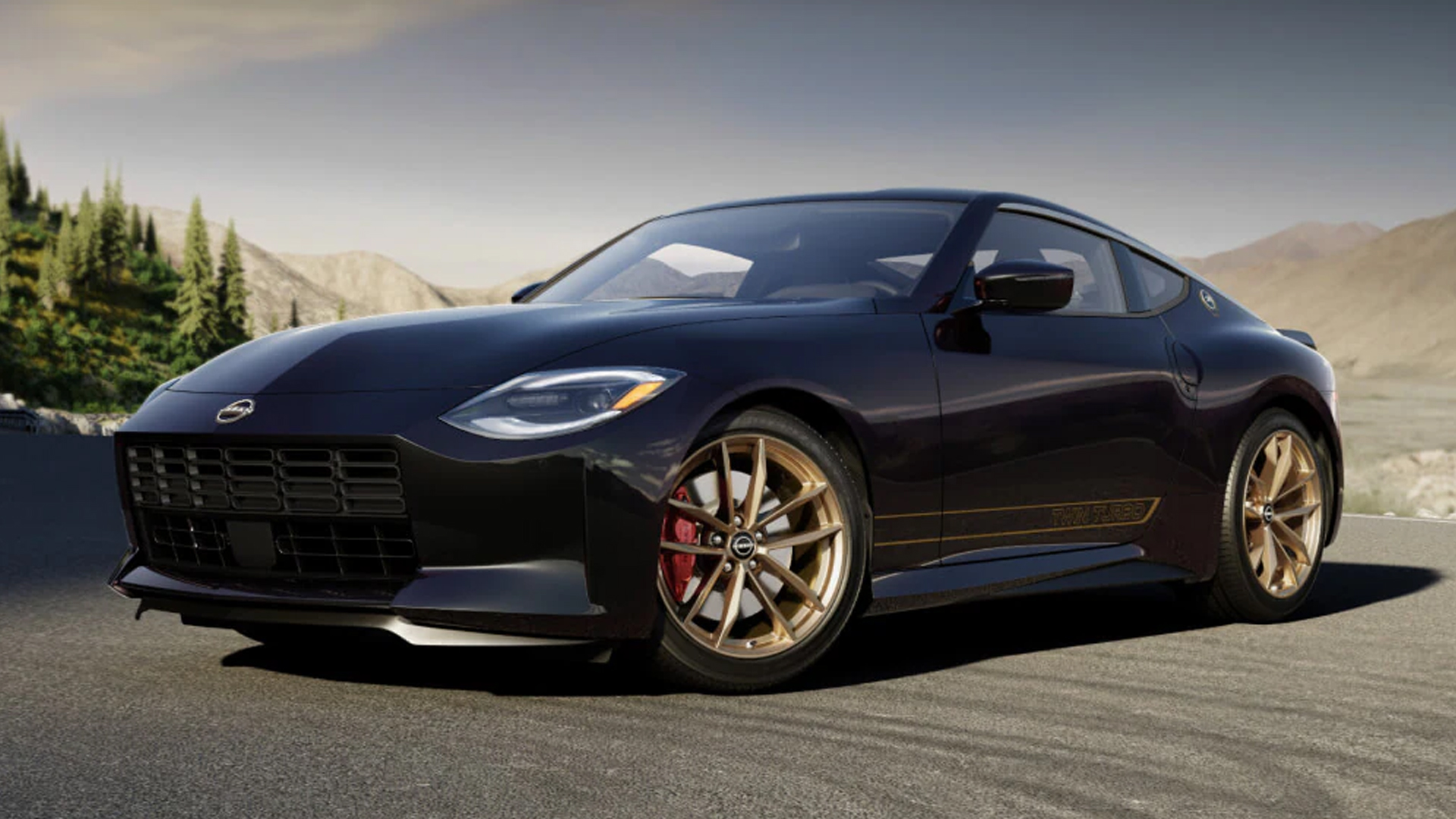 Midnight Purple Nissan Z