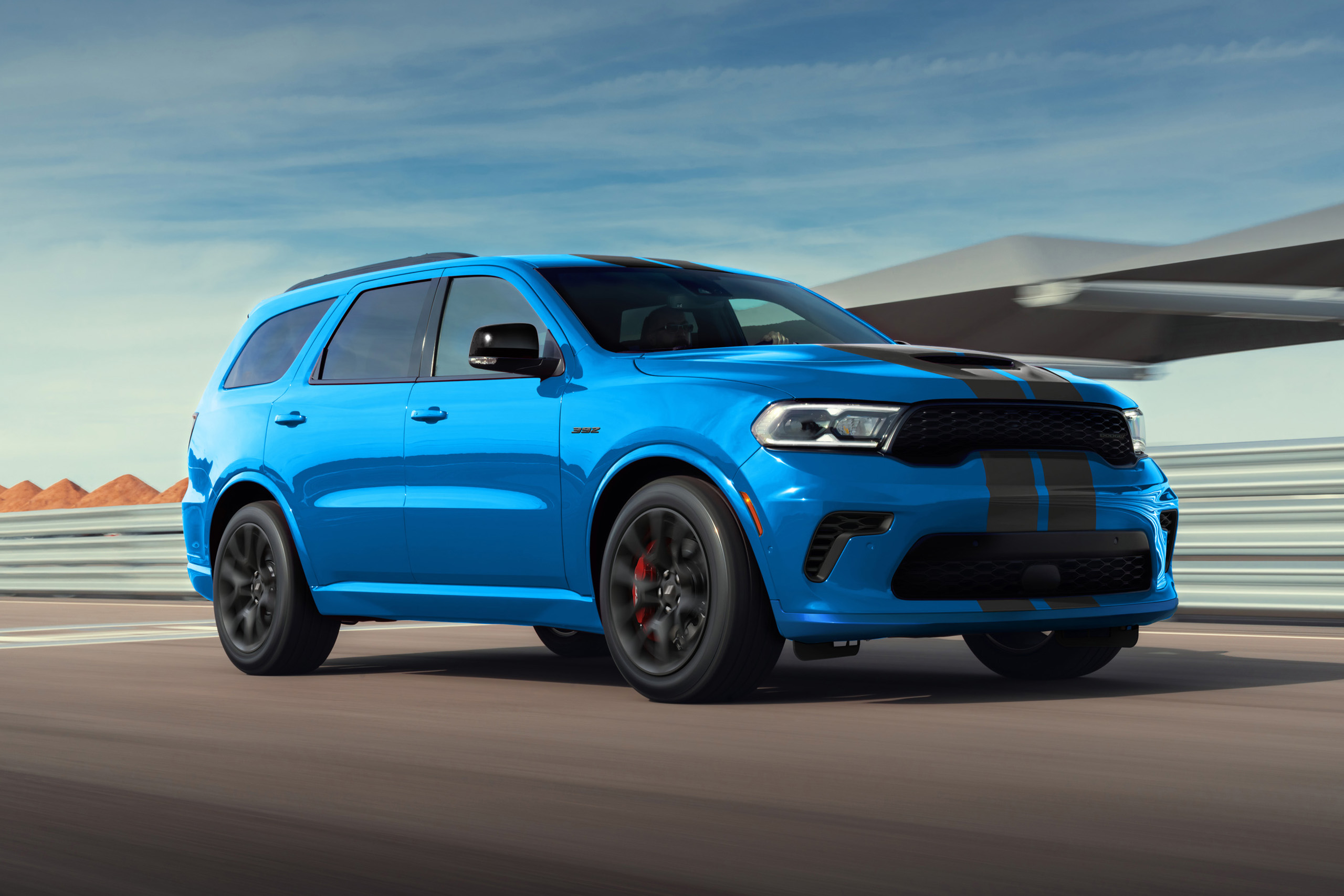 2026 Dodge Durango R/T 392 Launch Edition, shown in B5 Blue