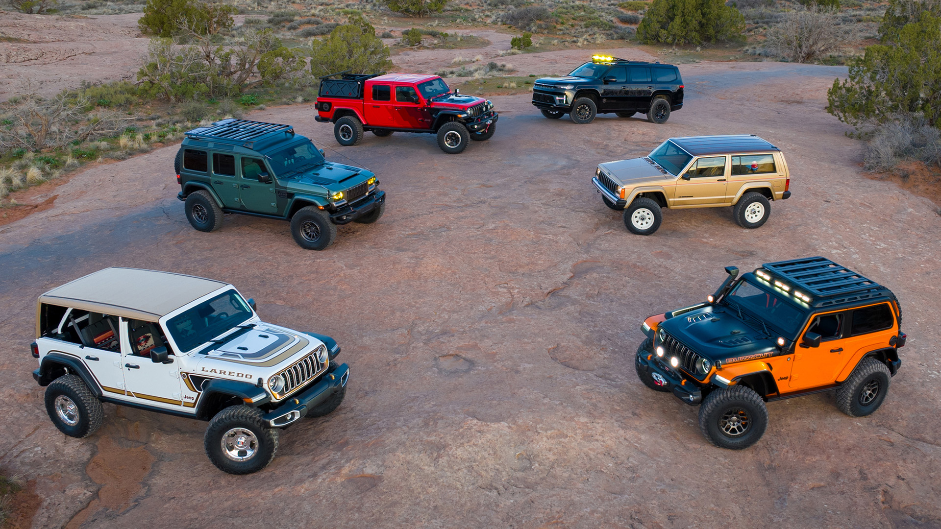 Easter Jeep Safari lineup 2026