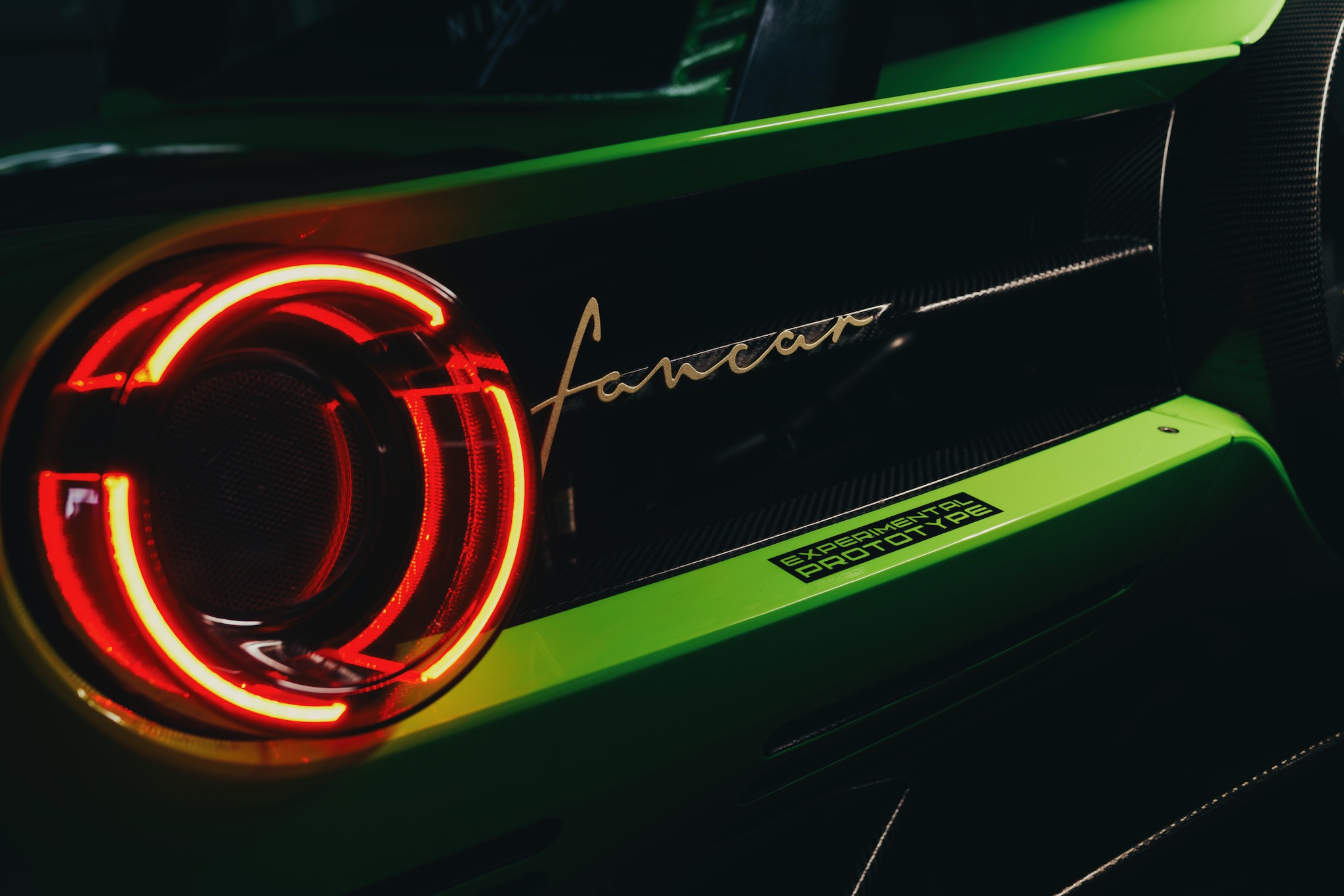 GMA T.50s "fan car" badge.