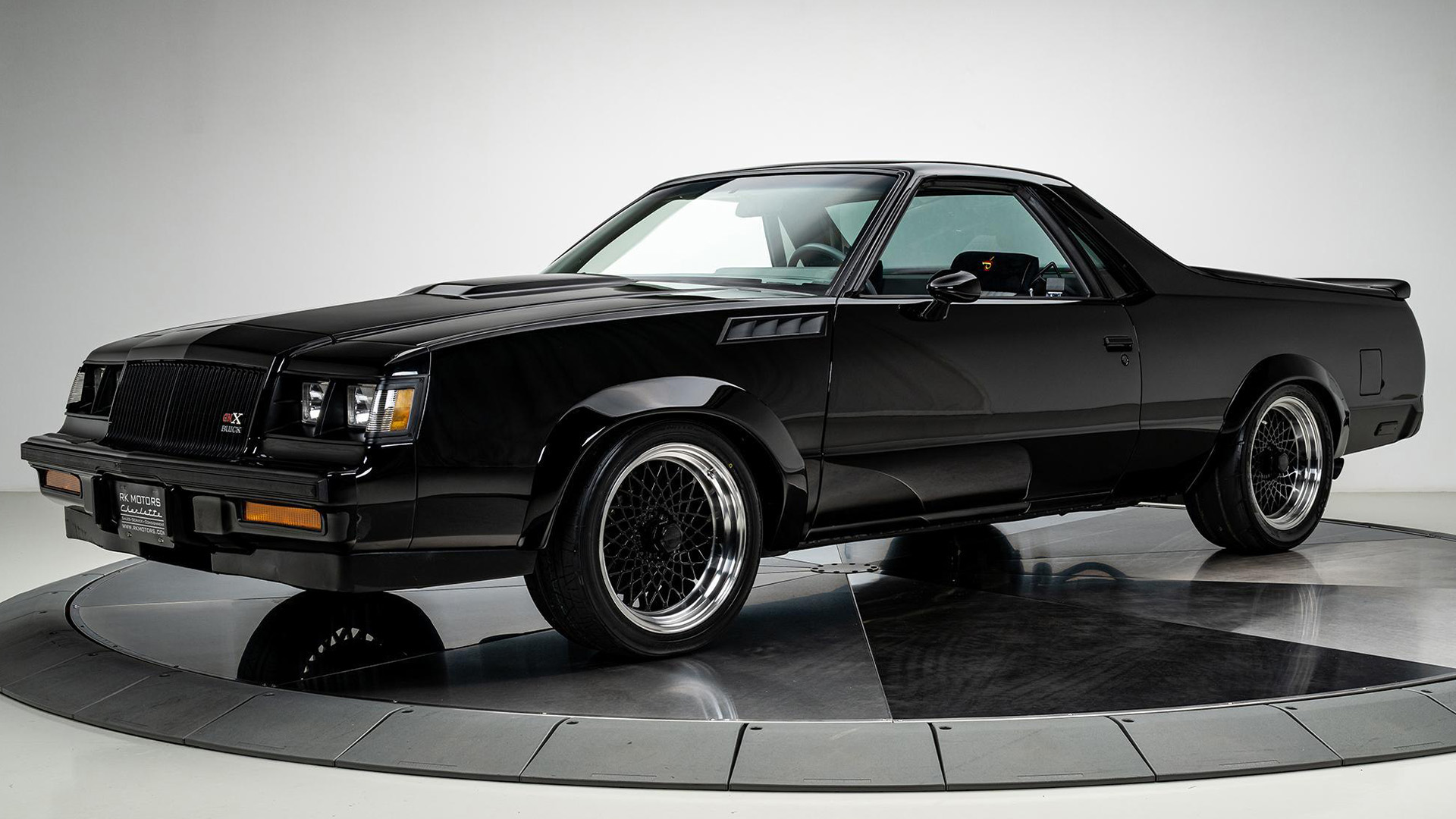 Chevy El Camino turned into a Buick GNX ute