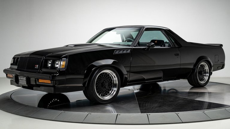 Chevy El Camino turned into a Buick GNX ute