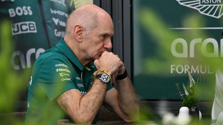 Aston Martin's British team principal Adrian Newey is pictured ahead of the third practice session of the Formula One Australian Grand Prix at the Albert Park Circuit in Melbourne on March 7, 2026. (Photo by Paul Crock / AFP) / -- IMAGE RESTRICTED TO EDITORIAL USE - STRICTLY NO COMMERCIAL USE --