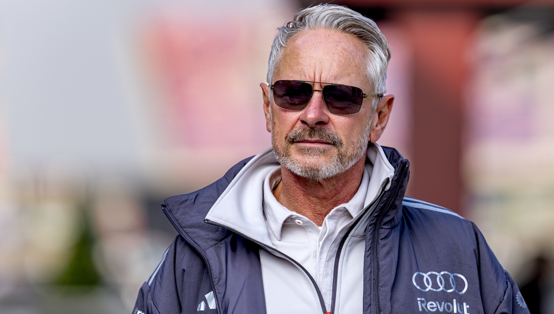 Audi Formula 1 Team Principal Jonathan Wheatley is at the Formula 1 China Shanghai sprint race at the Shanghai International Circuit in Shanghai, China, on March 14, 2025. (Photo by Marcel van Dorst/EYE4IMAGES/NurPhoto via Getty Images)
