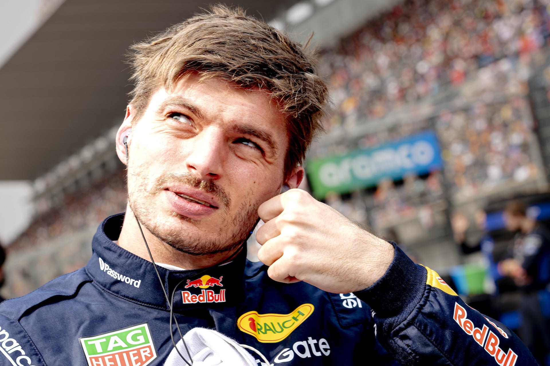 Formula 1 driver Max Verstappen of Oracle Red Bull Racing competes during the Formula 1 Japan Suzuka race at the Suzuka Formula 1 circuit in Suzuka, Japan, on March 29, 2025. (Photo by Marcel van Dorst/EYE4IMAGES/NurPhoto via Getty Images)