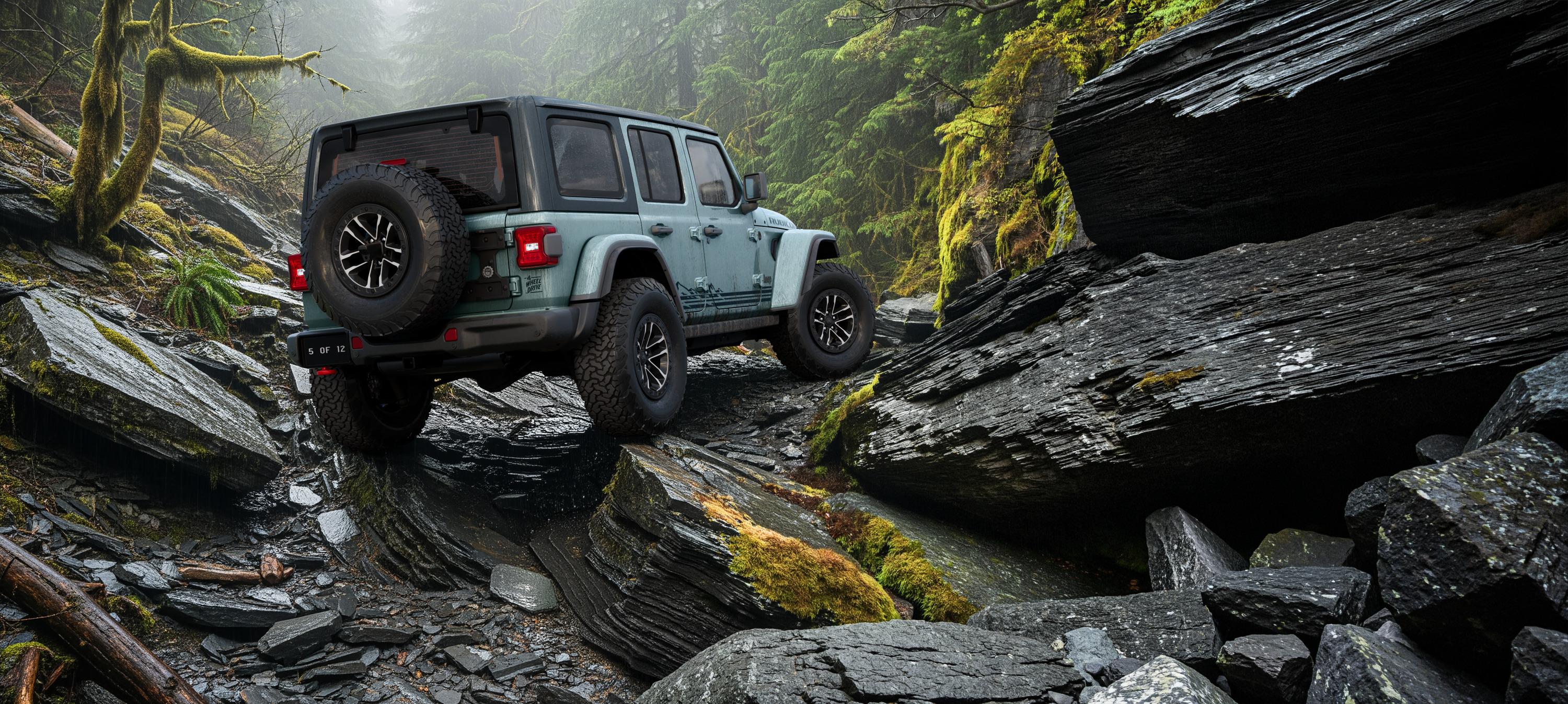 Jeep Wrangler Rockslide model