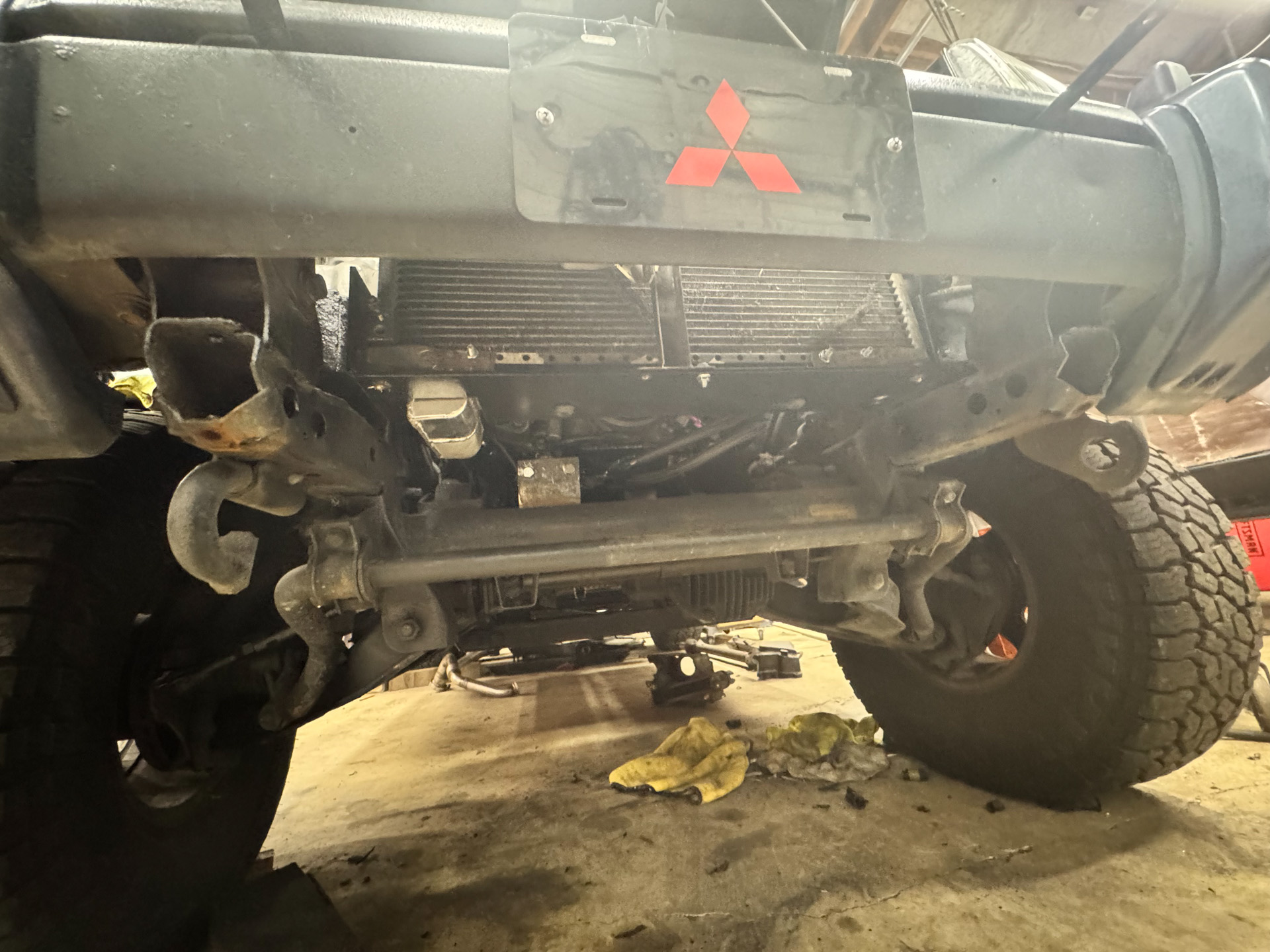 Lexus V8 into Montero swap.