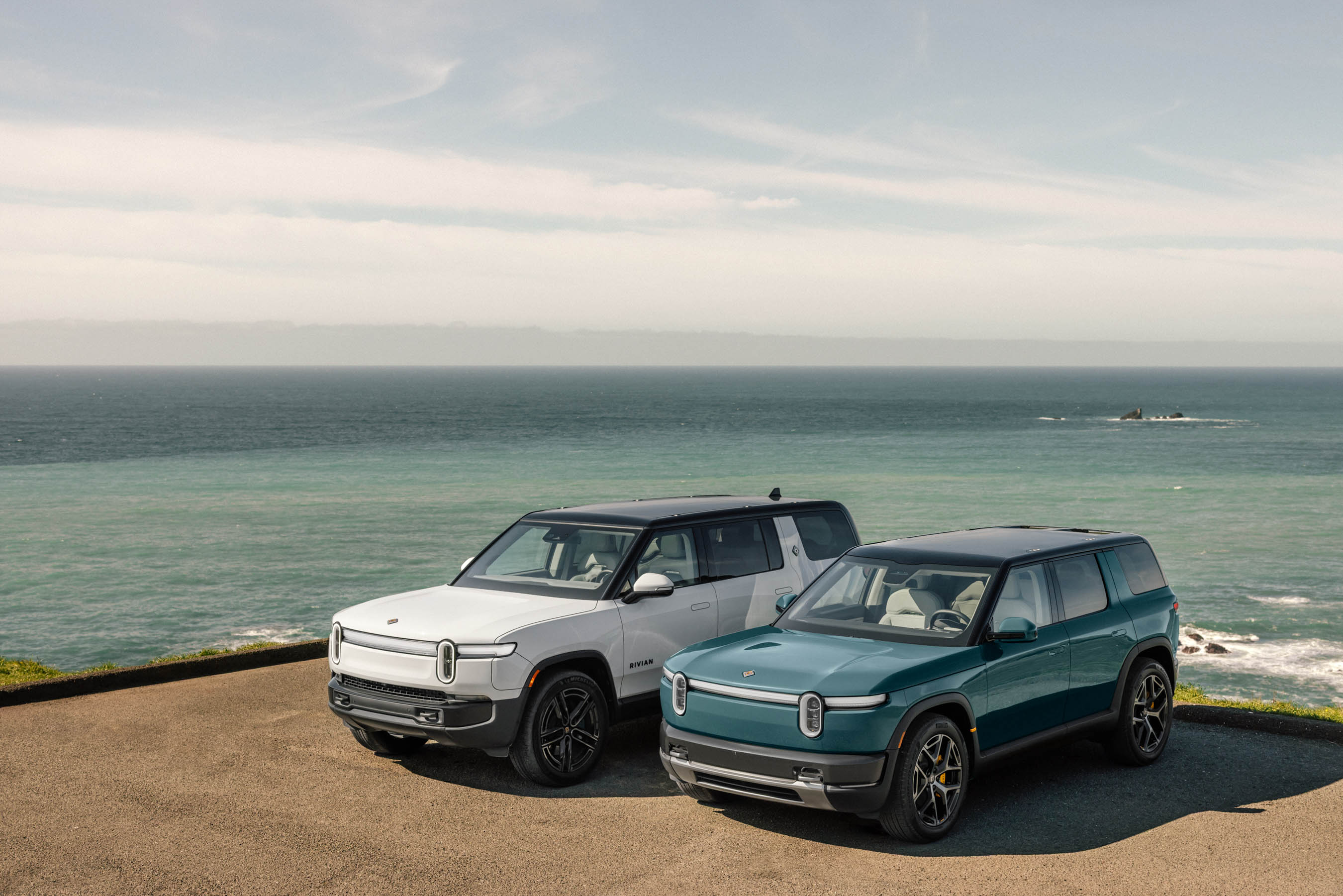 Rivian R1 and R2