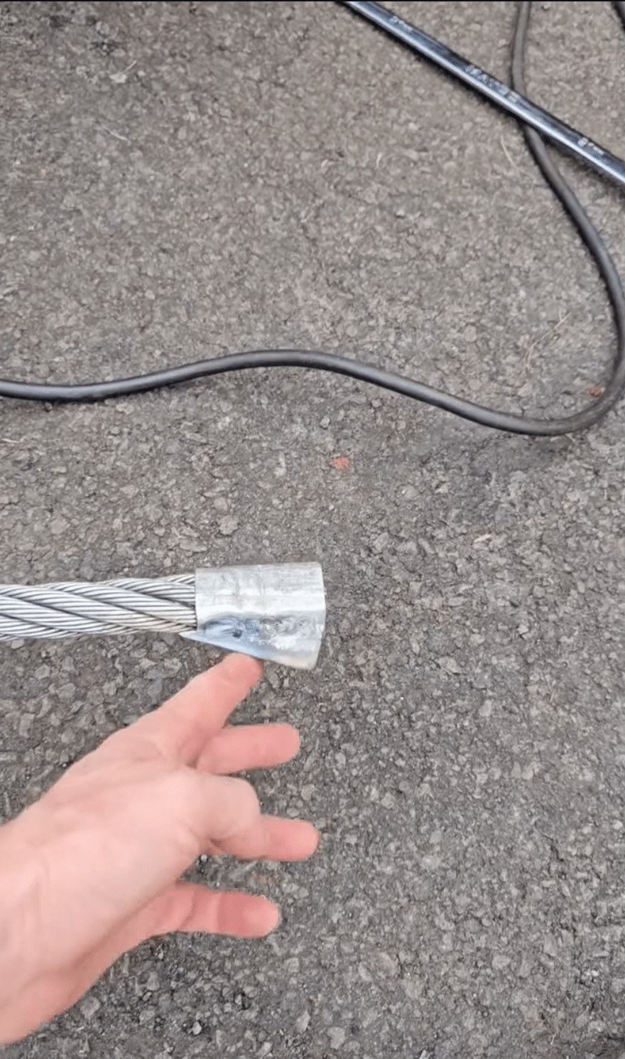 Homemade pull-behind mower