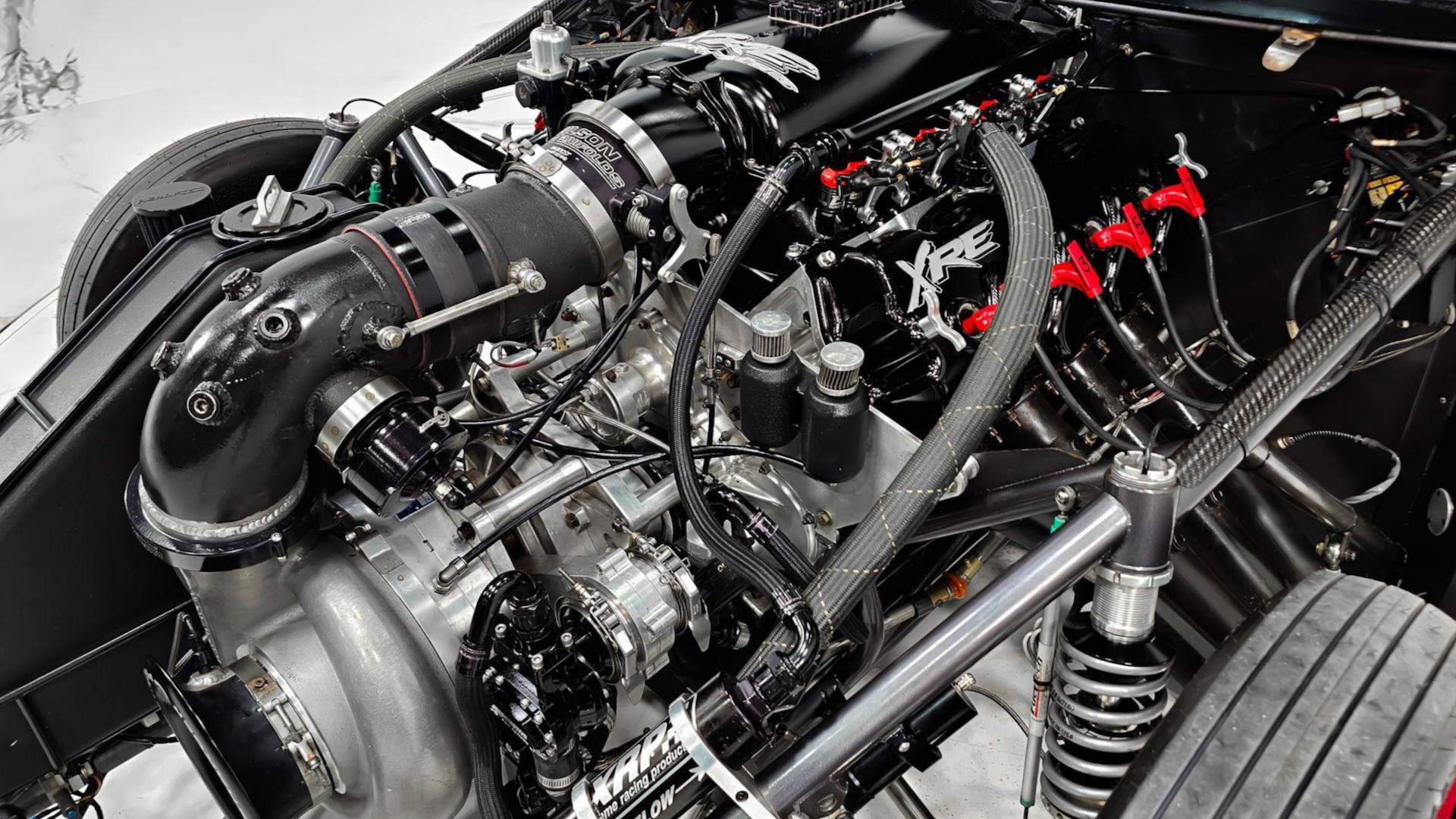 Daddy Dave Audi RS 5 engine.