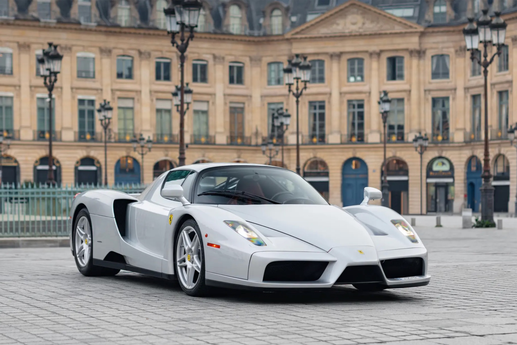 Silver Enzo Ferrari