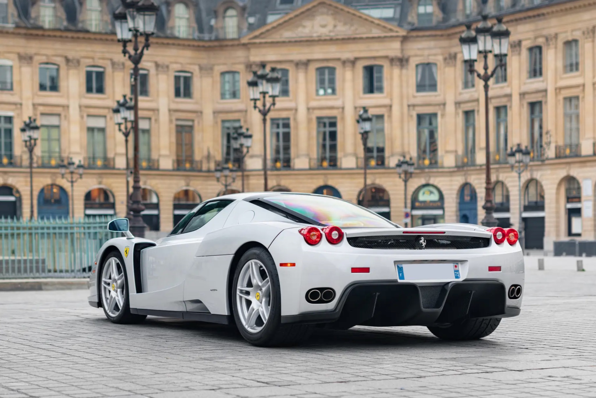 Silver Enzo Ferrari