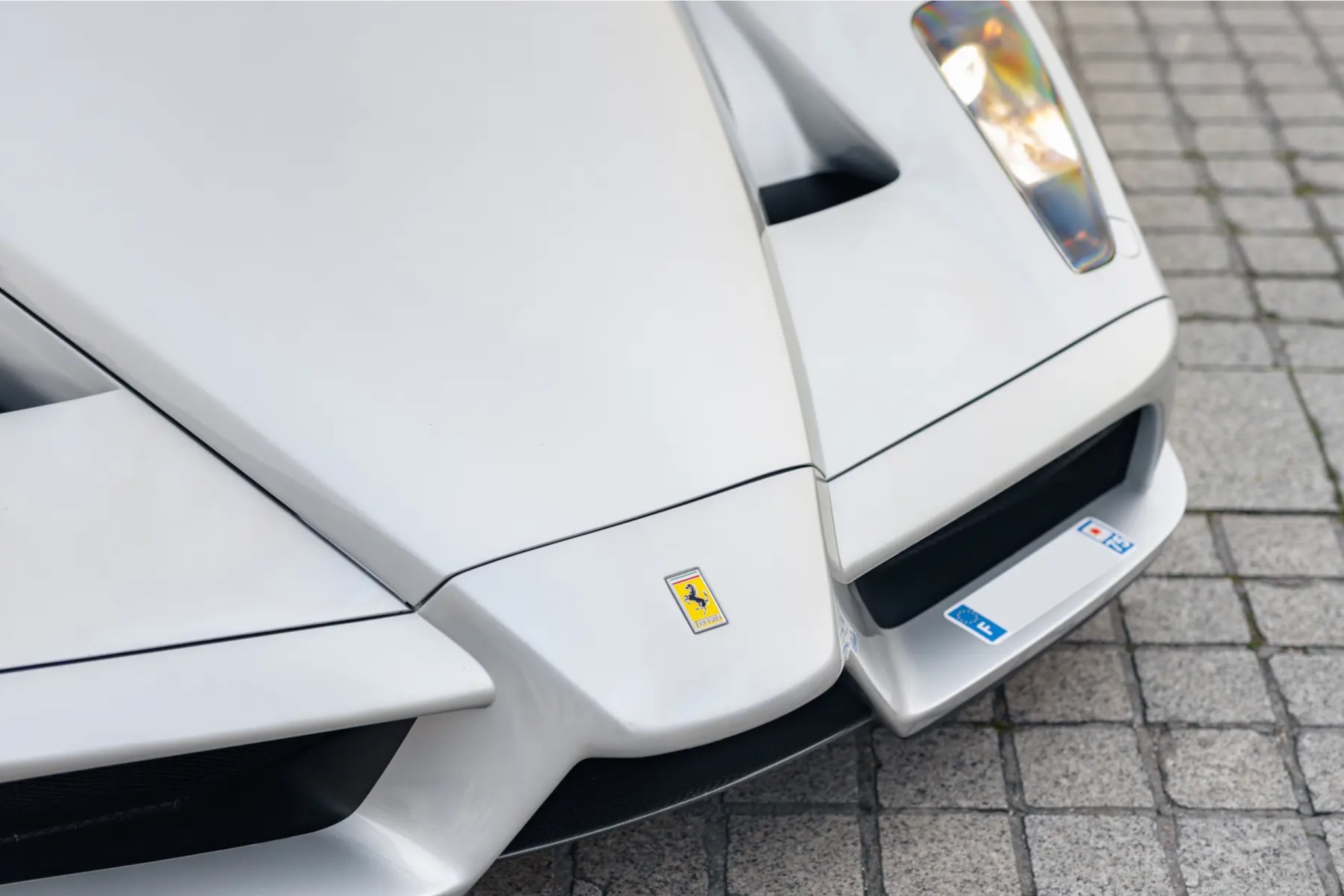 Silver Enzo Ferrari