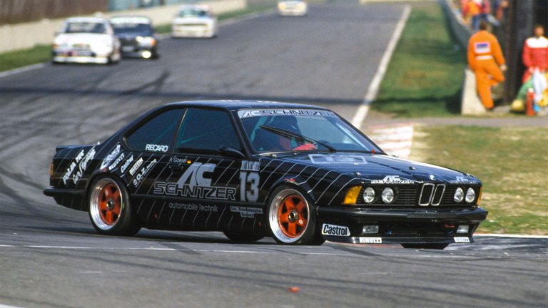 AC Schnitzer 635 CSi racing in DTM
