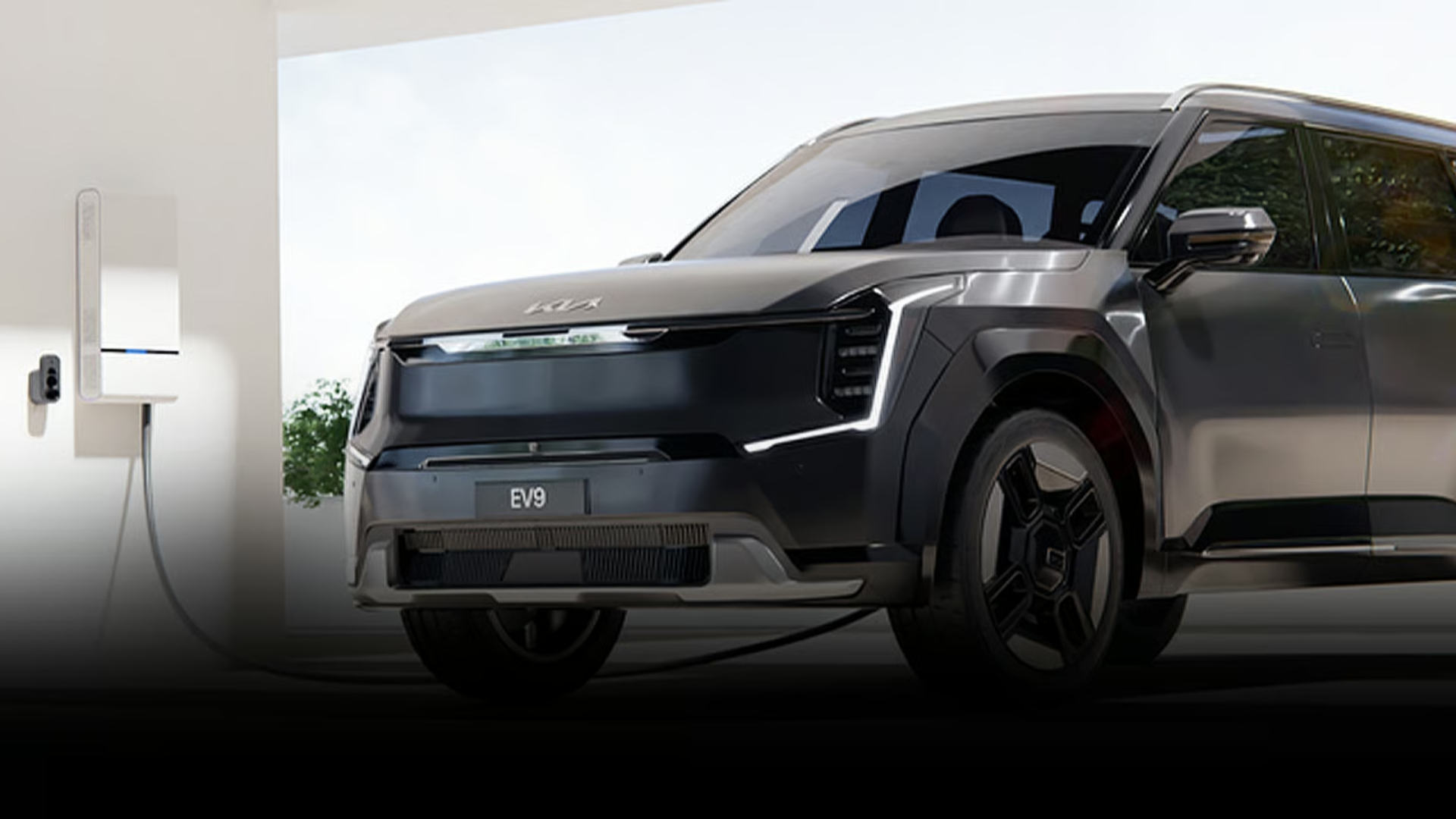 Kia EV9 and its V2H Wallbox