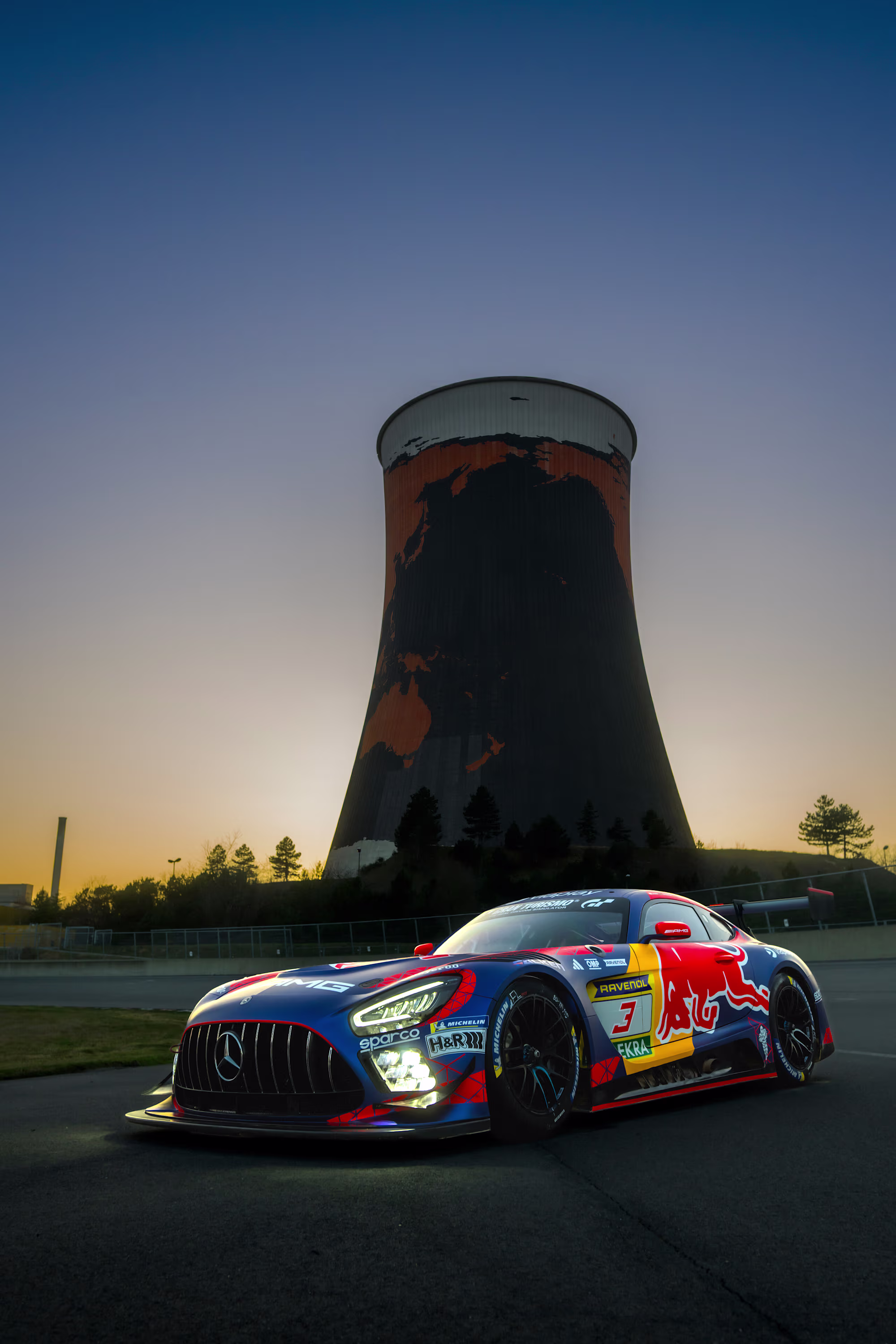 Max Verstappen's GT3 car.