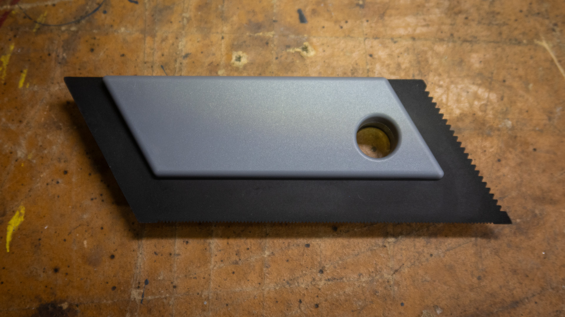 Chemical Guys pet hair removal tool.