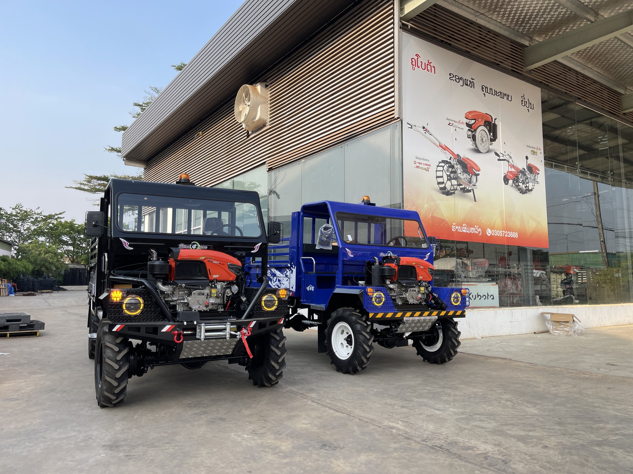 Etan 4U with Kubota single-cylinder engine