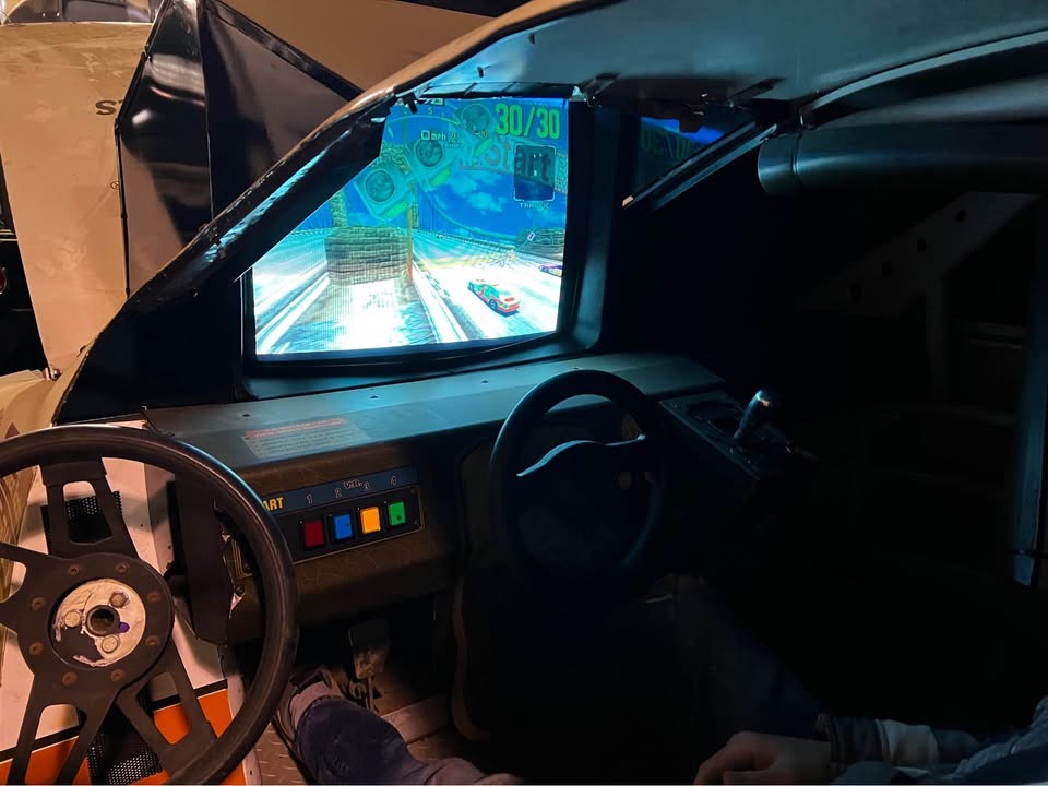 Alan Kulwicki NASCAR sim rig