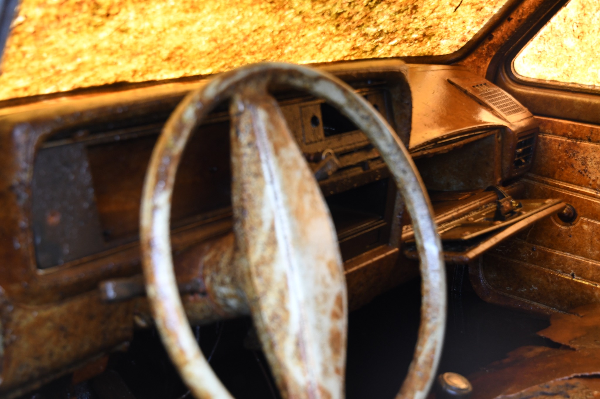 VW Rabbit recovered from lake