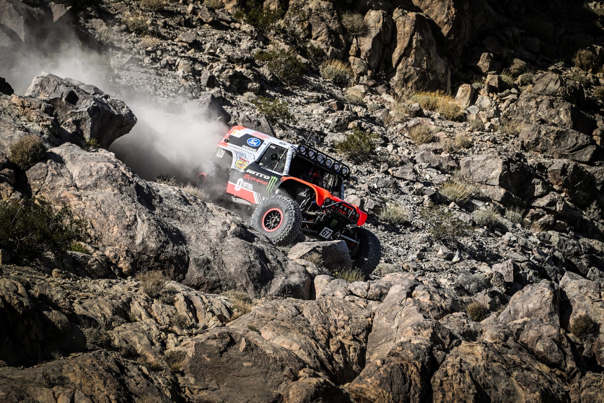 Loren Healy racing in Ultra4