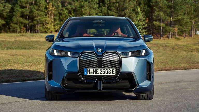 BMW iX front view