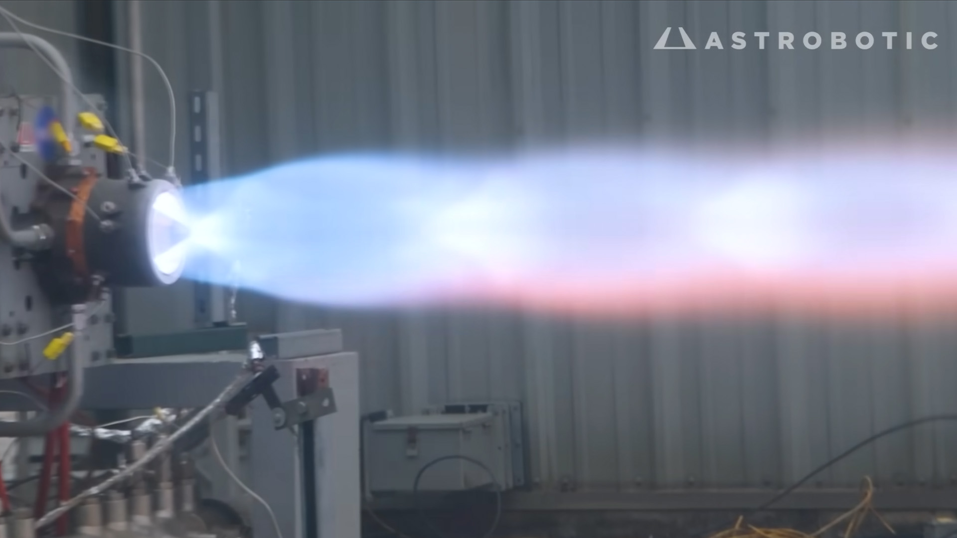 Astrobotic rotating detonation rocket engine