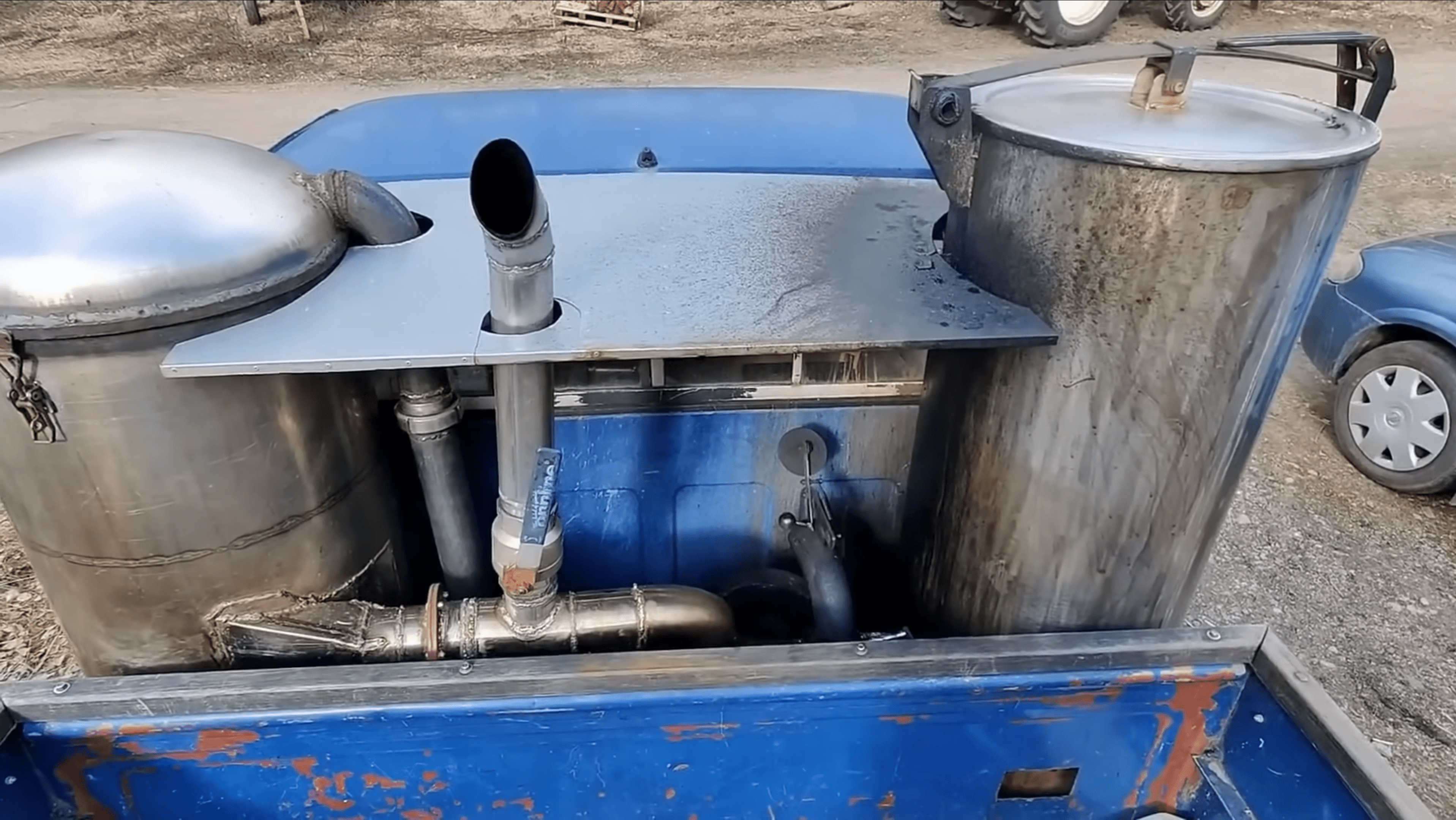 Chevrolet pickup that runs on firewood