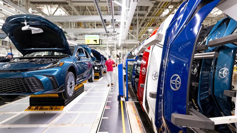 Toyota Camry production line