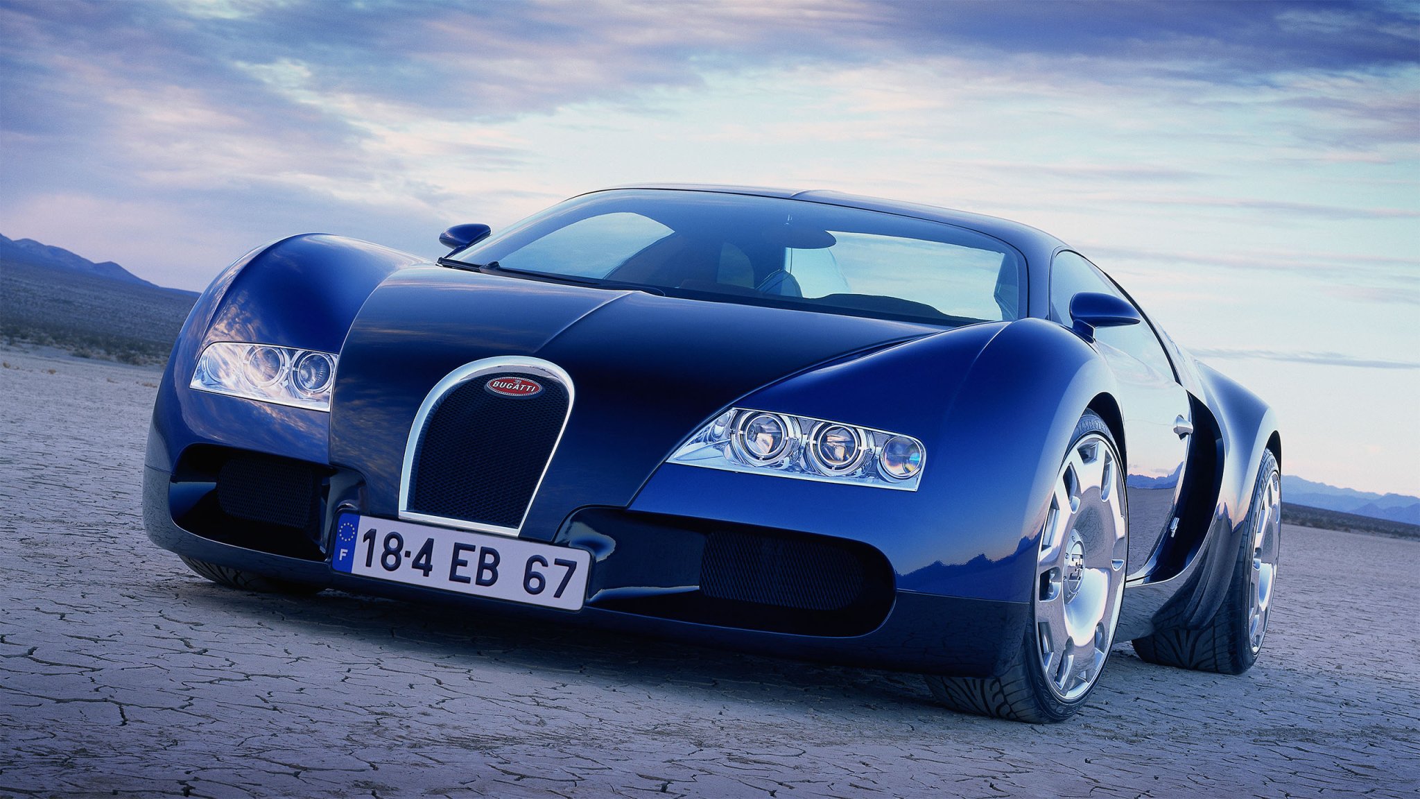 The original Bugatti Veyron 18.4 concept that inspired the production car that put Bugatti back on the map.