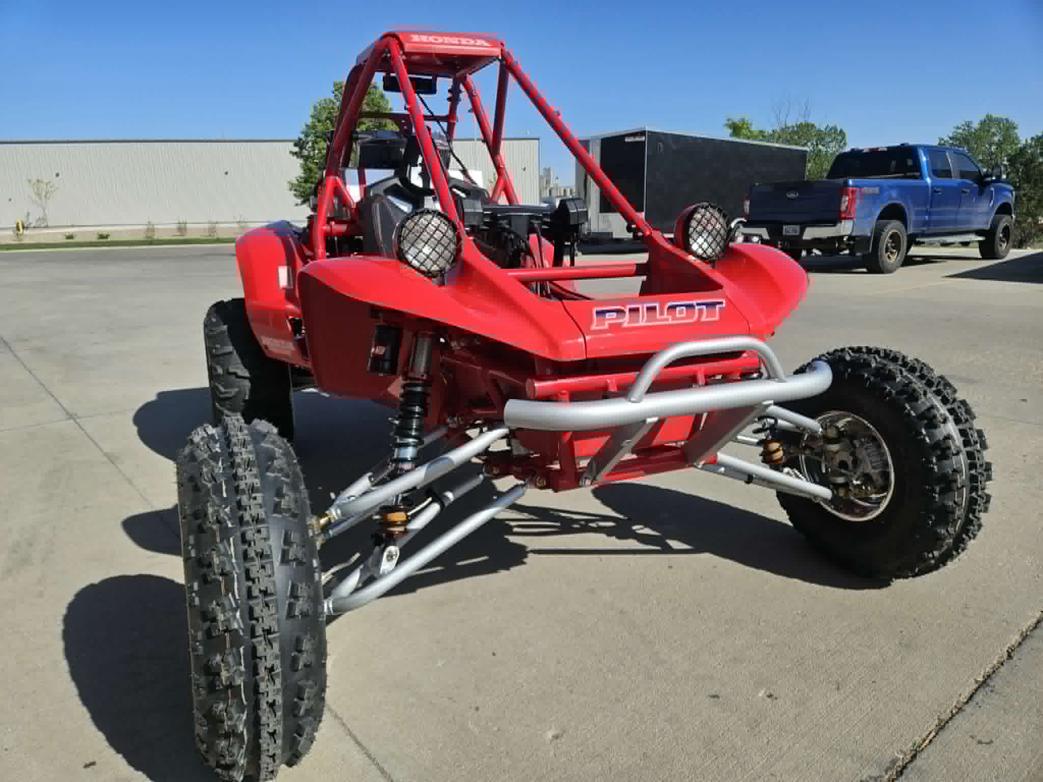 Skidoo-swapped Honda Pilot