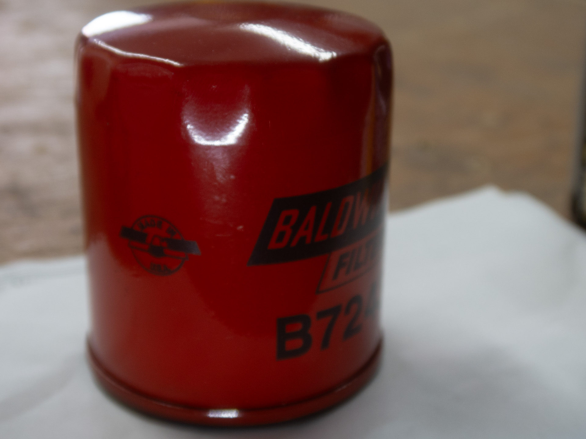 Baldwin oil filter.
