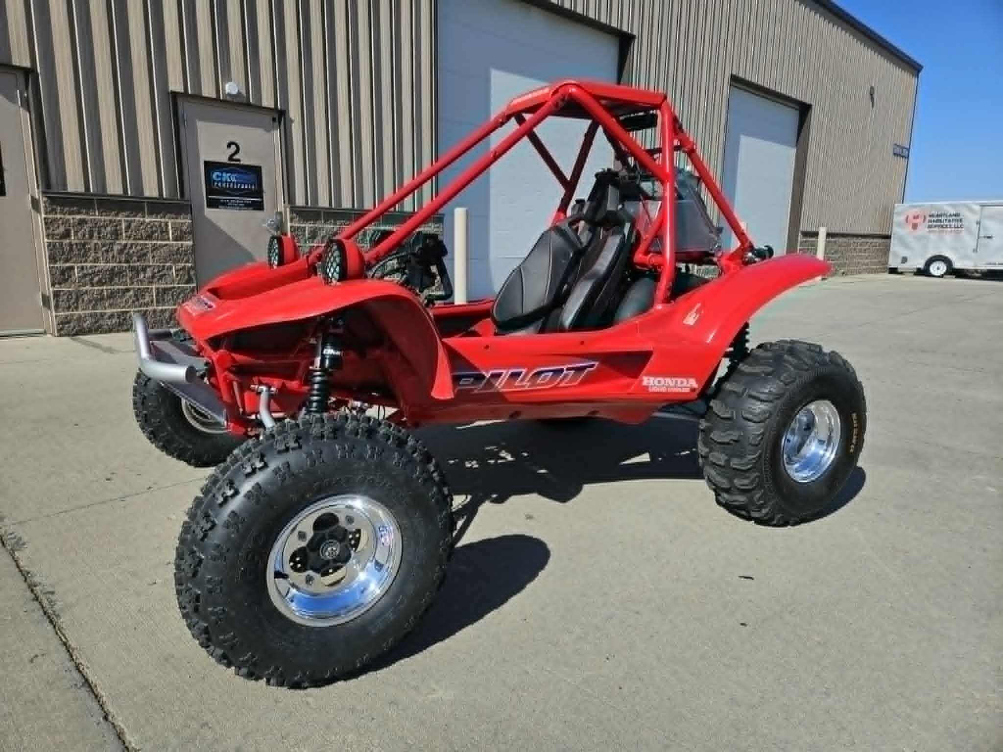 Skidoo-swapped Honda Pilot