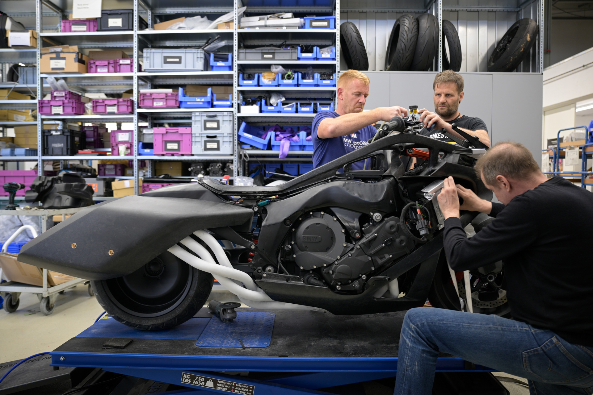 BMW Vision K18 behind-the-scenes.