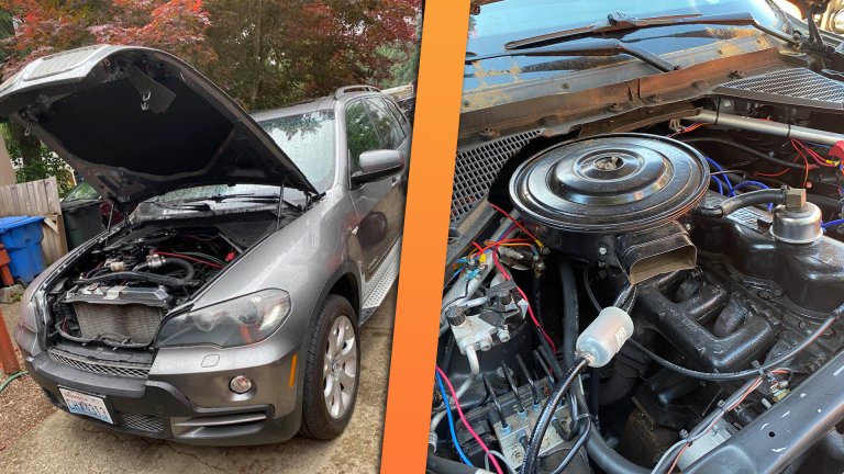 BMW X5 with a Ford inline-six