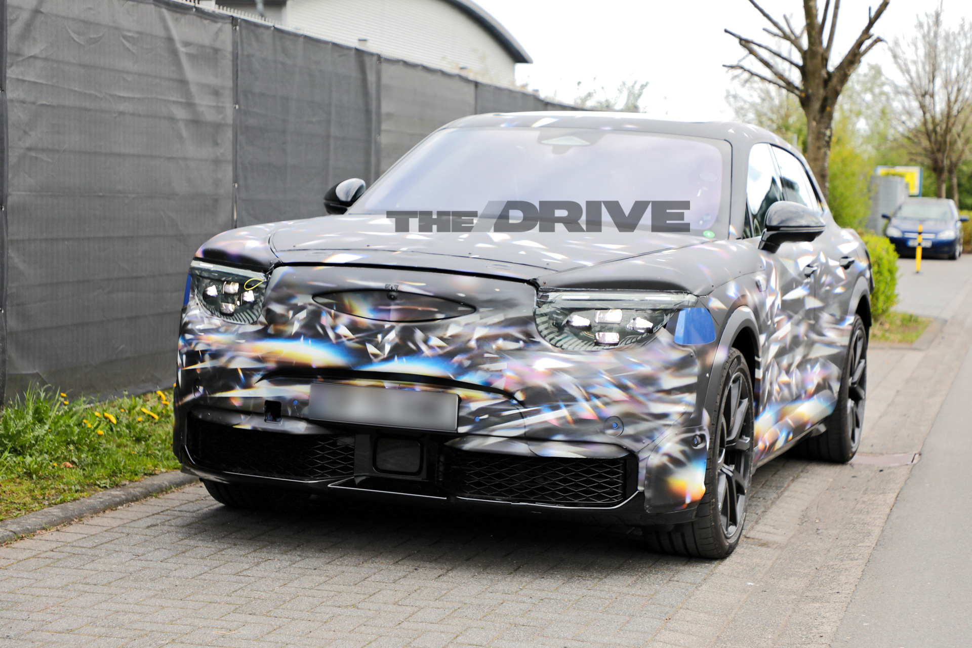 Bentley Urban EV Spy Shots
