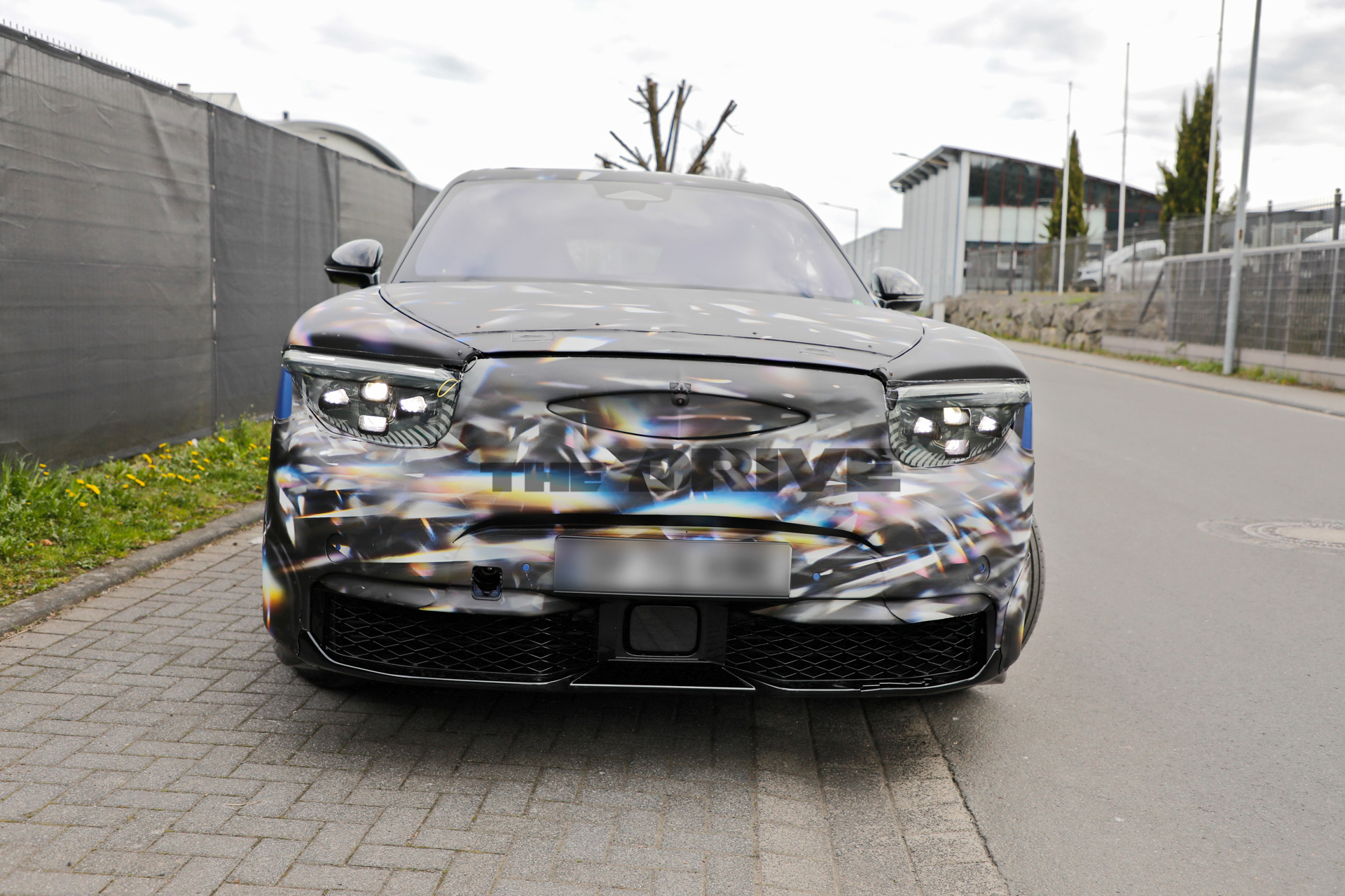 Bentley Urban EV Spy Shots