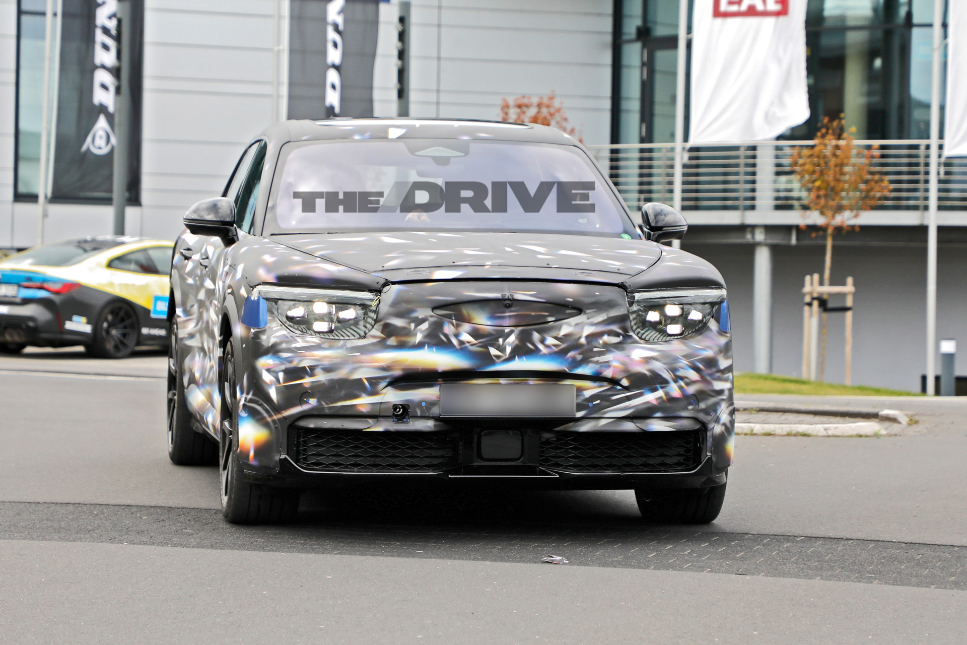 Bentley Urban EV Spy Shots