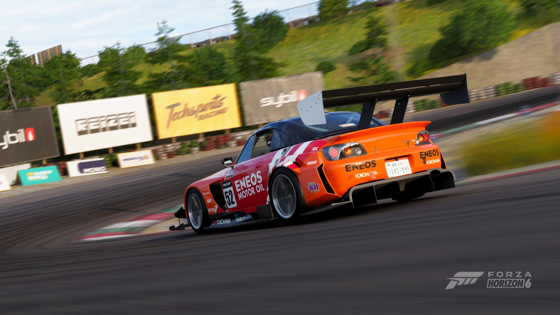 Forza Horizon 6 screenshot of Honda S2000 on track