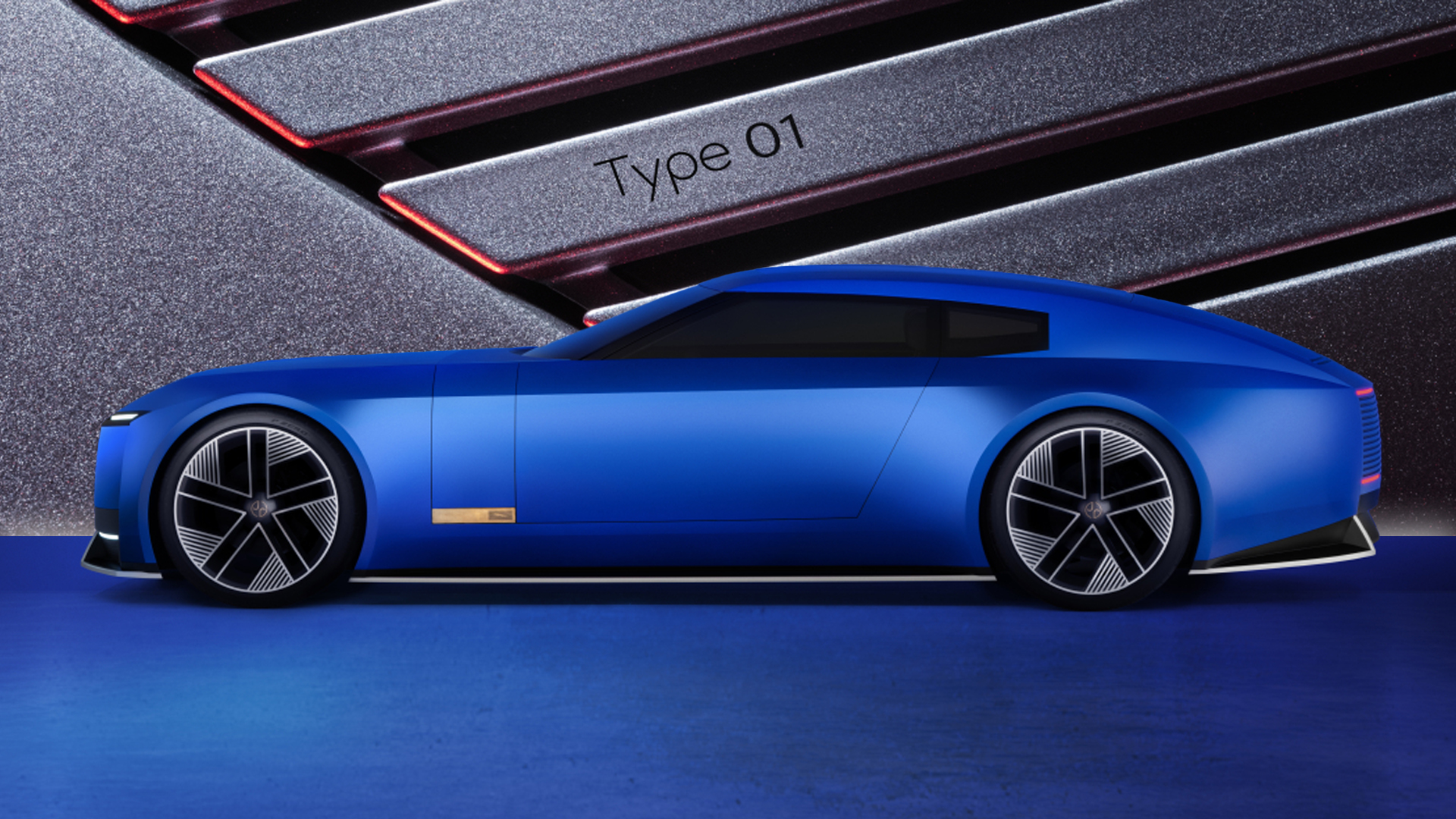 Jaguar Type 00 concept with new name, "Type 01."