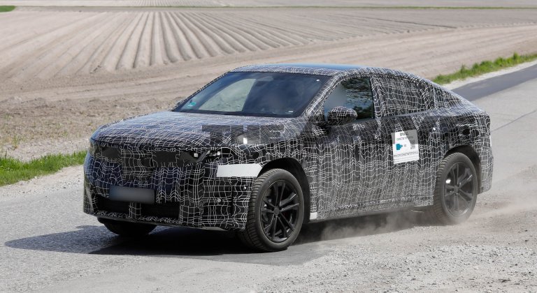 2027 BMW iX4 spy shots