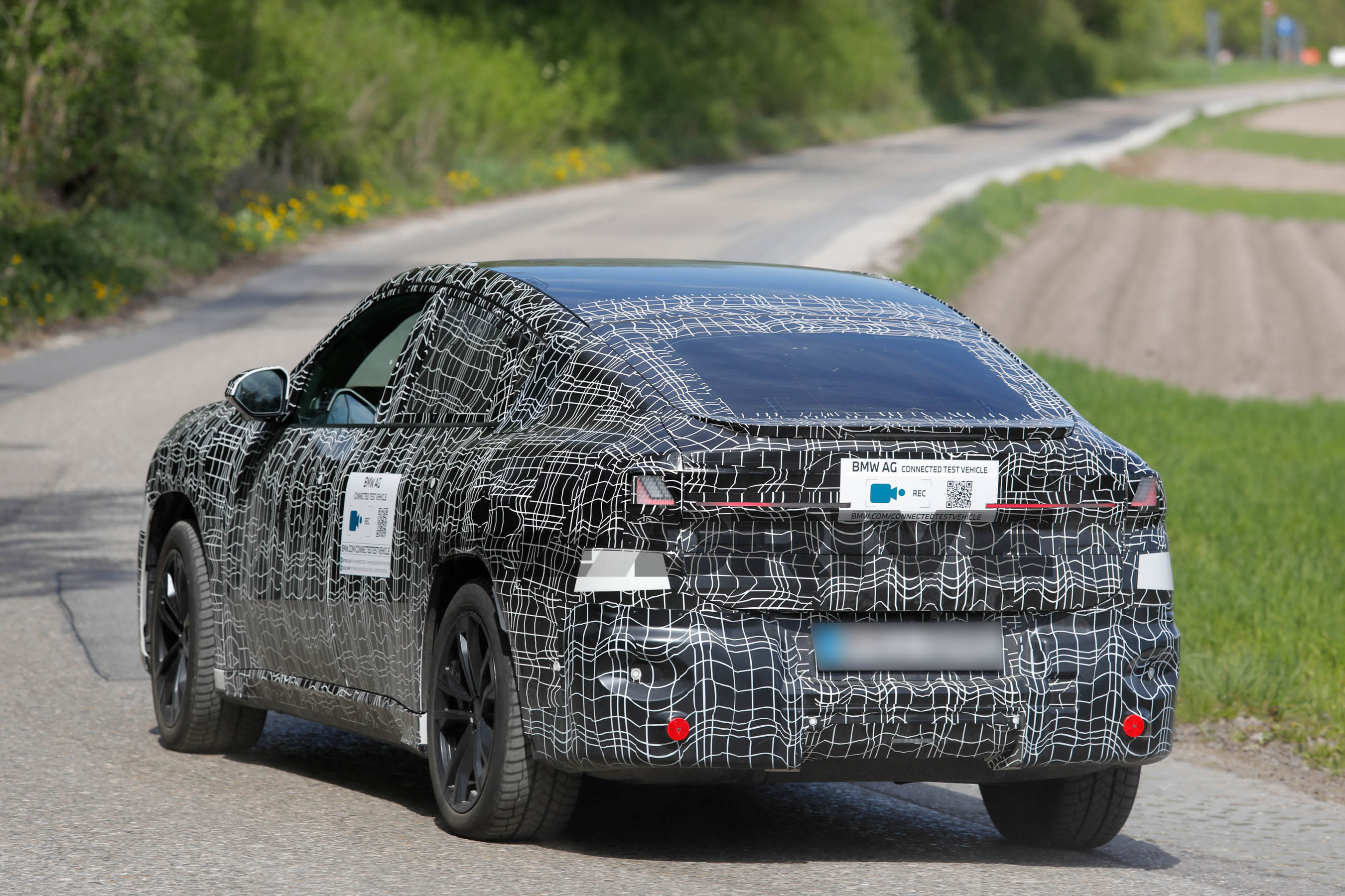2027 BMW iX4 spy shots