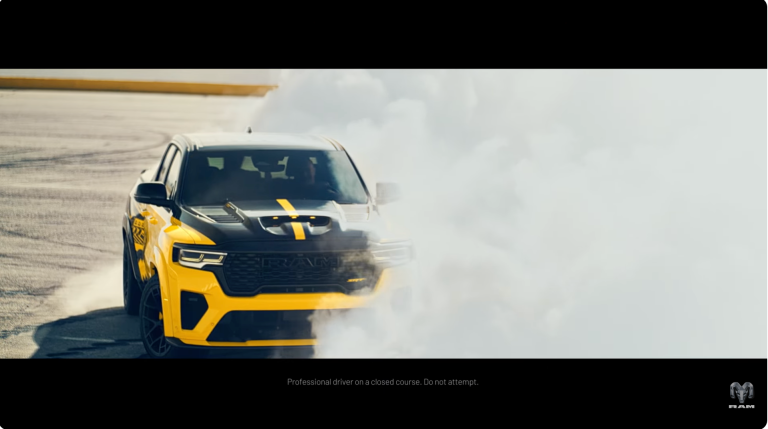 Ram 1500 Rumble Bee teaser